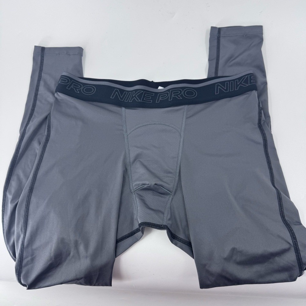 Nike Pro Dri Fit Compression‎ pants in Gray and Black
